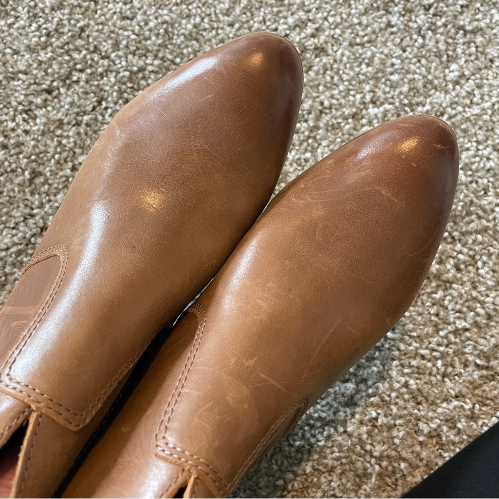 Frye Jennifer Ankle boots cognac brown leather - Picture 4 of 6